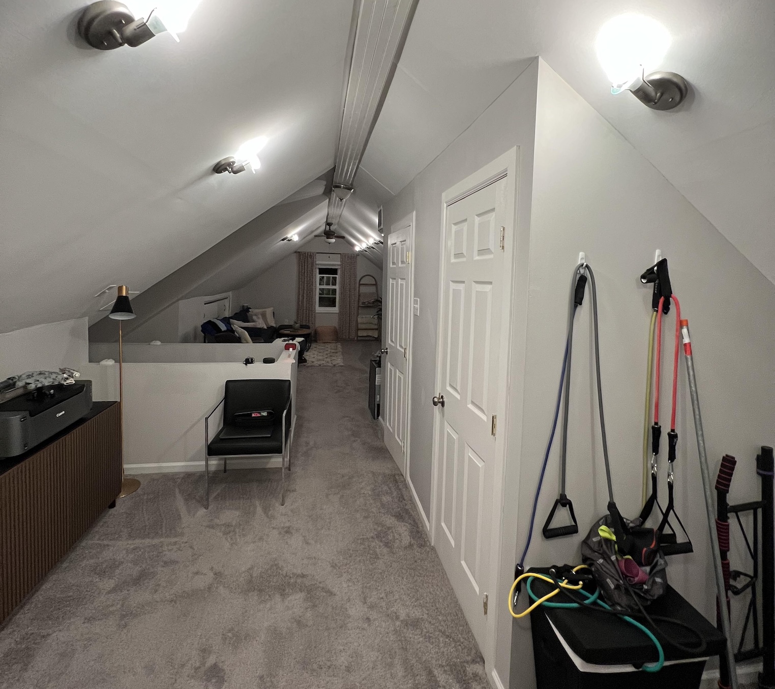 Well-ventilated room with clean air vents, highlighting the importance of proper airflow in preventing poor indoor air quality.